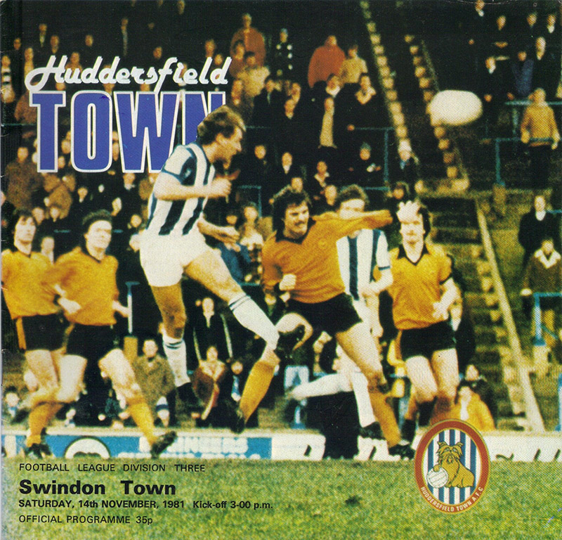 <b>Saturday, November 14, 1981</b><br />vs. Huddersfield Town (Away)